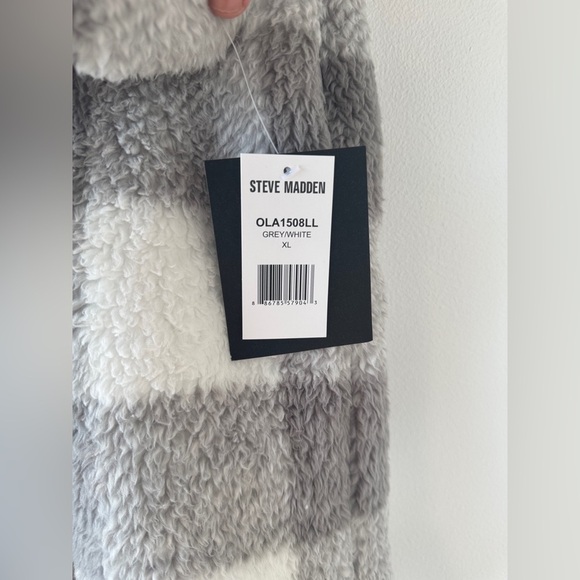 Steve Madden Teddy Plaid Coat NWT - Picture 5 of 7